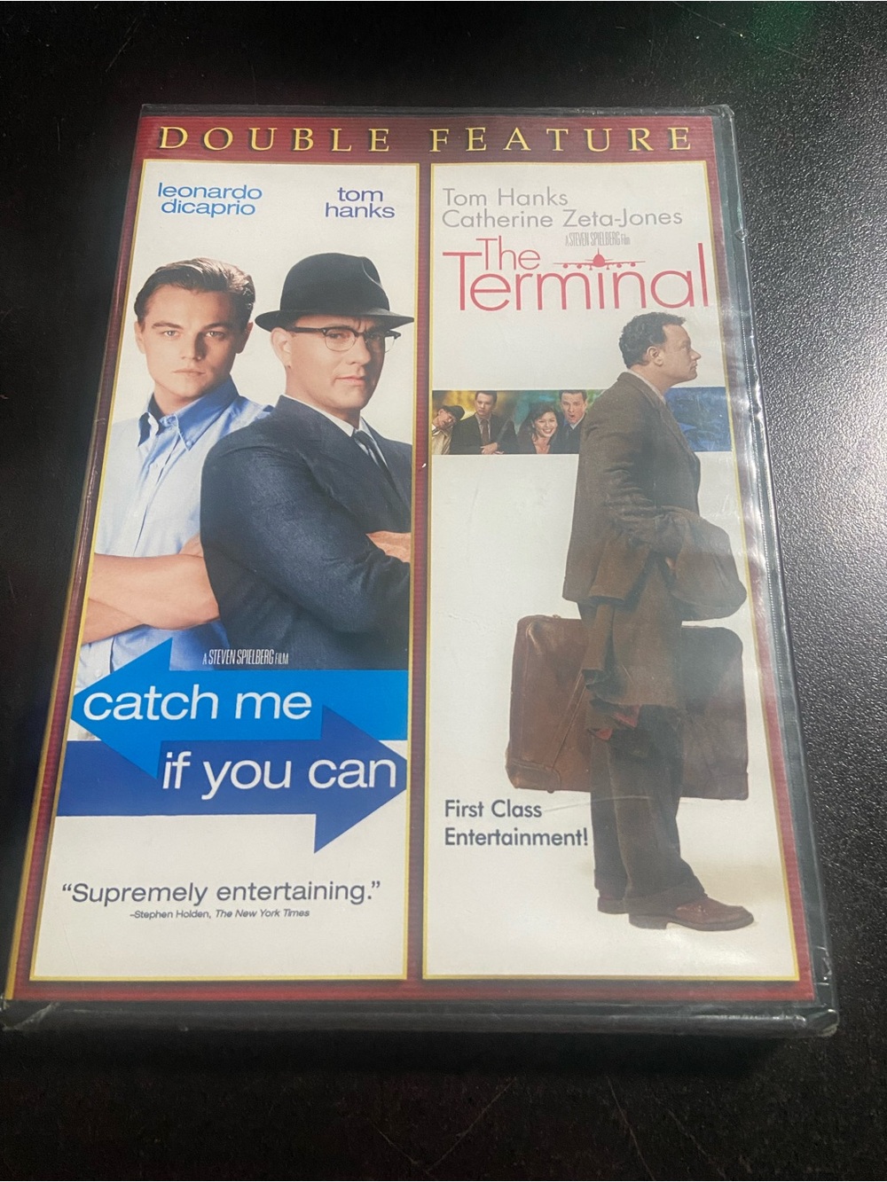 Double Feature DVD: Catch Me If You Can / The Terminal - tom hanks new bx4